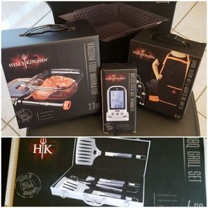 HELL'S KITCHEN BBQ GRILLING SET